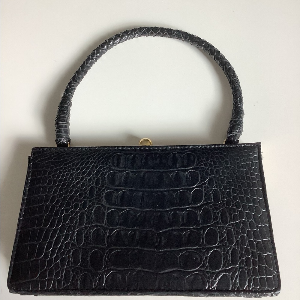 Isaac Mizrahi for Target, faux croc handbag.